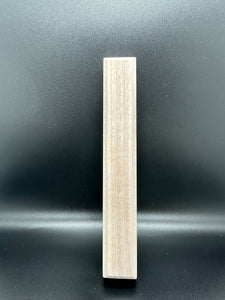 Balkongriff Linea - Esche - geölt - weiss