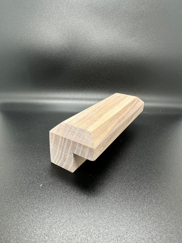 Balkongriff Solido- Esche - geölt - weiss